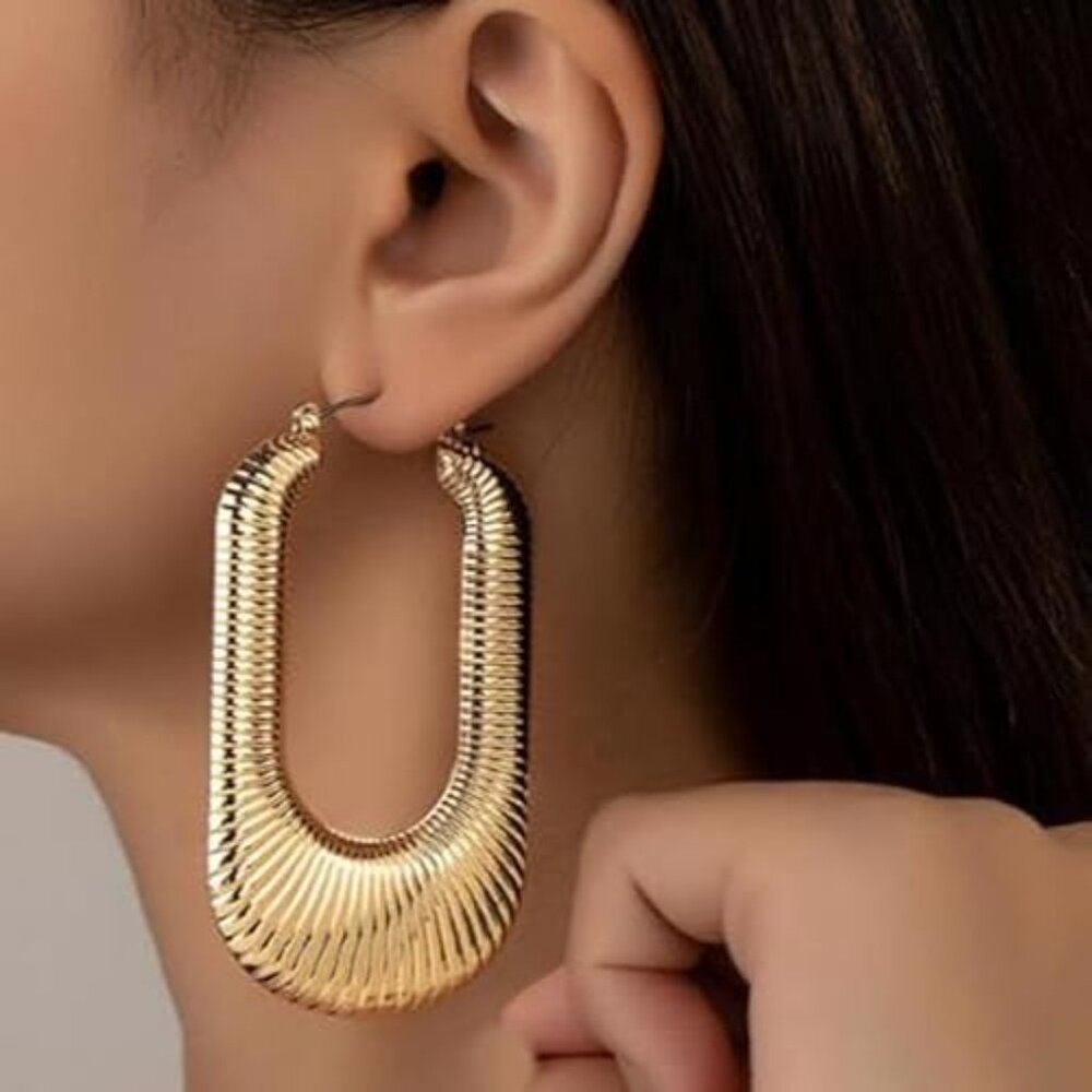 Statement Vintage Hoop Earrings